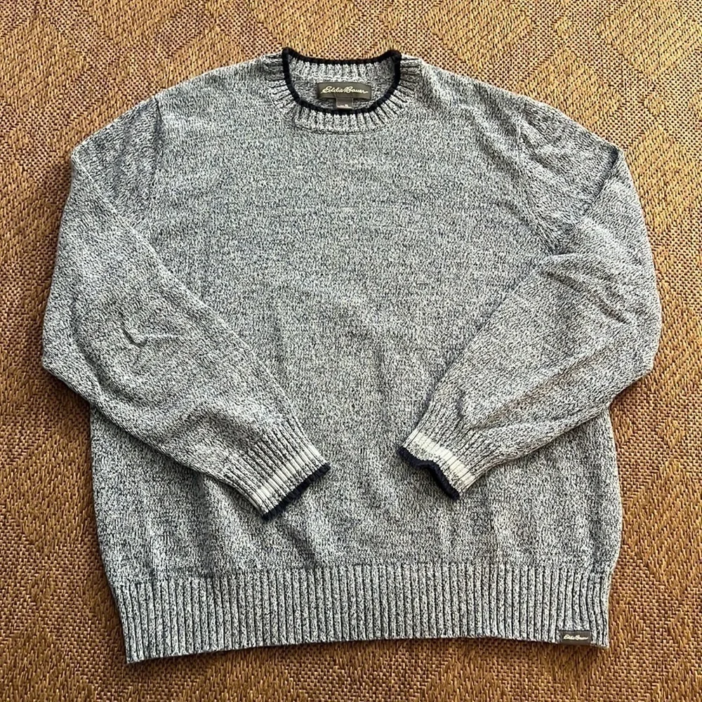 Eddie Bauer Men’s Cotton Knit Pullover Sweater size XL - Picture 3 of 7